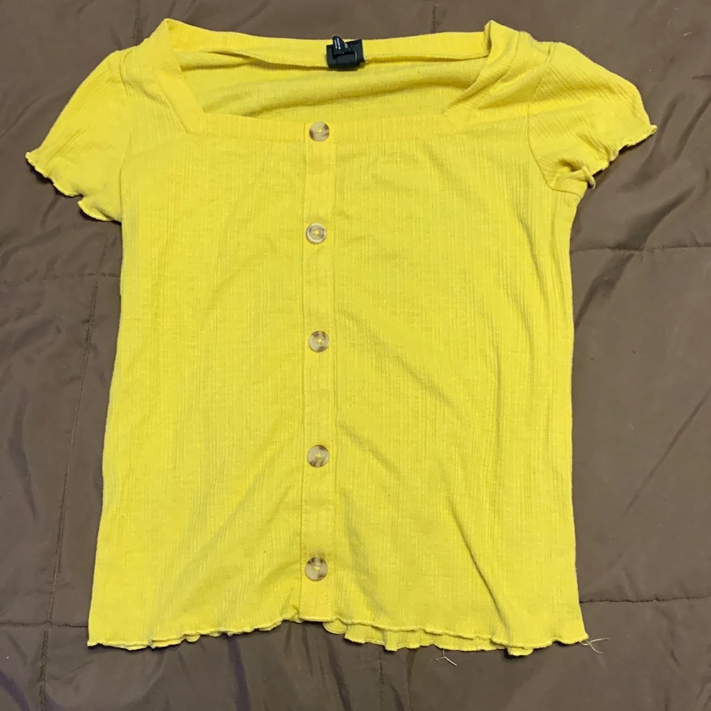 Yellow blouse
